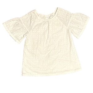 Cat & Jack White Blouse 5T